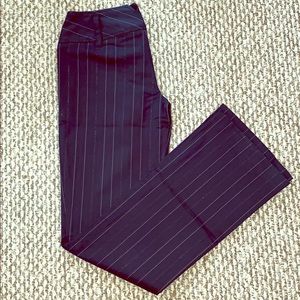 GUESS Glitter Pin Stripe Work Pants